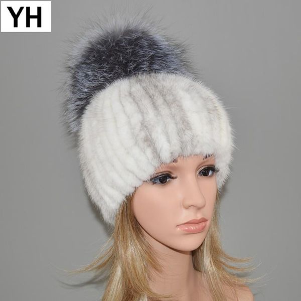 2020 real hat winter good elastic real beanies caps new warm soft knitted big fur ball cap, Blue;gray
2020 real hat winter good elastic real beanies caps new warm soft knitted big fur ball cap, Blue;gray