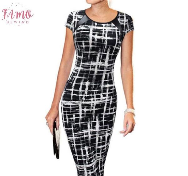 2020 women dresses summer casual short sleeve print slim office dress bodycon party dresses vestido plus size0063, Black;gray
2020 women dresses summer casual short sleeve print slim office dress bodycon party dresses vestido plus size0063, Black;gray