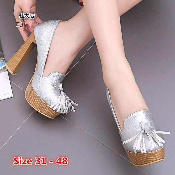 dress shoes woman platform pumps wedding party high heel women heels ladies small big size 31 - 48, Black
dress shoes woman platform pumps wedding party high heel women heels ladies small big size 31 - 48, Black