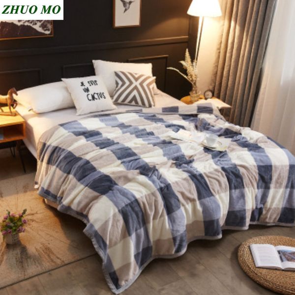 Blue plaid velvet Blanket Winter Warm Super Soft Sheets for Sofa Travel Cover Large towel Bed Cars Office Portable Home Decors
Blue plaid velvet Blanket Winter Warm Super Soft Sheets for Sofa Travel Cover Large towel Bed Cars Office Portable Home Decors