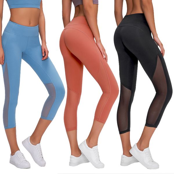 new solid color lu-04 ladies stretch slim yoga pants high waist hip cool cool mesh quick-drying breathable fitness running dance pants, White;red
new solid color lu-04 ladies stretch slim yoga pants high waist hip cool cool mesh quick-drying breathable fitness running dance pants, White;red