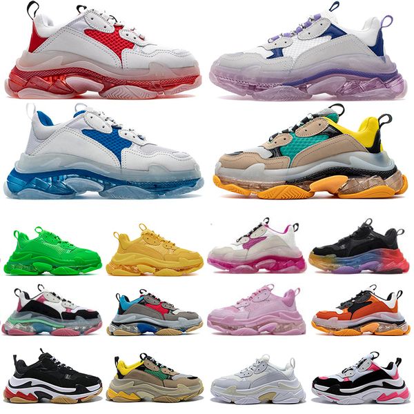 новая классическая мода кристалл нижний париж 17fw triple s vintage dad chaussures мужчины женщины платформа повседневная обувь спортивные т
новая классическая мода кристалл нижний париж 17fw triple s vintage dad chaussures мужчины женщины платформа повседневная обувь спортивные т