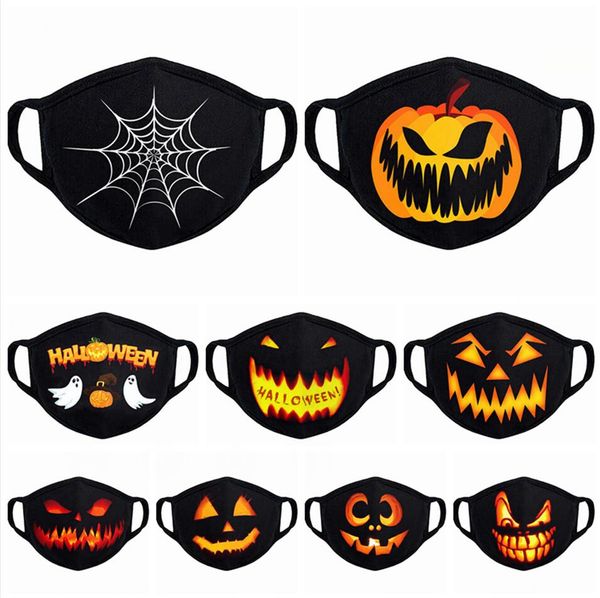 10 styles halloween pumpkin 3d printed face mask skull protective ear-loop face masks washable reusable party breathable mouth cover ljjp309
10 styles halloween pumpkin 3d printed face mask skull protective ear-loop face masks washable reusable party breathable mouth cover ljjp309