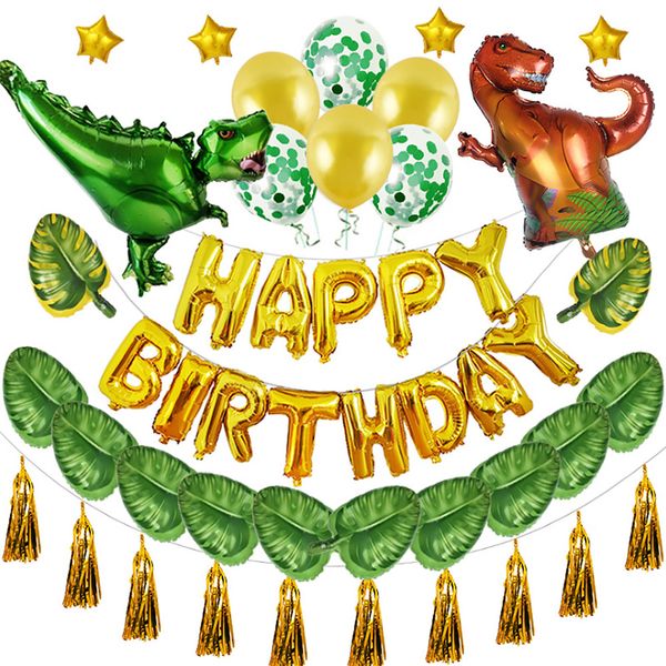 cute dinosaur theme aluminum film balloon set birthday party kids leaves hanging
cute dinosaur theme aluminum film balloon set birthday party kids leaves hanging