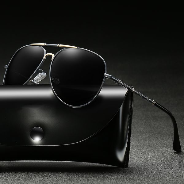 men sunglasses poalrized men's sun glasses brand designer pilot uv400 eyewear fishing driving gafas masculino, White;black
men sunglasses poalrized men's sun glasses brand designer pilot uv400 eyewear fishing driving gafas masculino, White;black