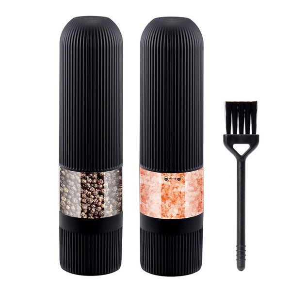 salt and pepper mills electric kitchen spice grinders set with bright light adjustable powered shakers automatic one hand mills
salt and pepper mills electric kitchen spice grinders set with bright light adjustable powered shakers automatic one hand mills