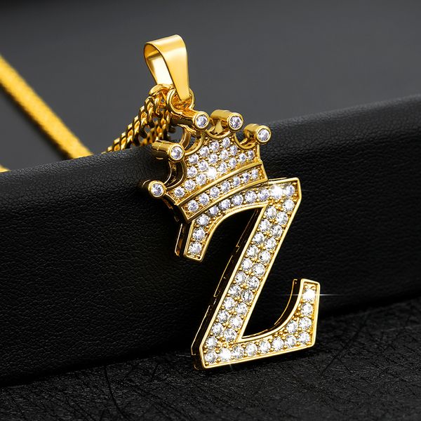 necklace crystal zircon alphabet pendant necklaces for women men crown initial letter necklace hip hop jewelry 2020, Silver
necklace crystal zircon alphabet pendant necklaces for women men crown initial letter necklace hip hop jewelry 2020, Silver