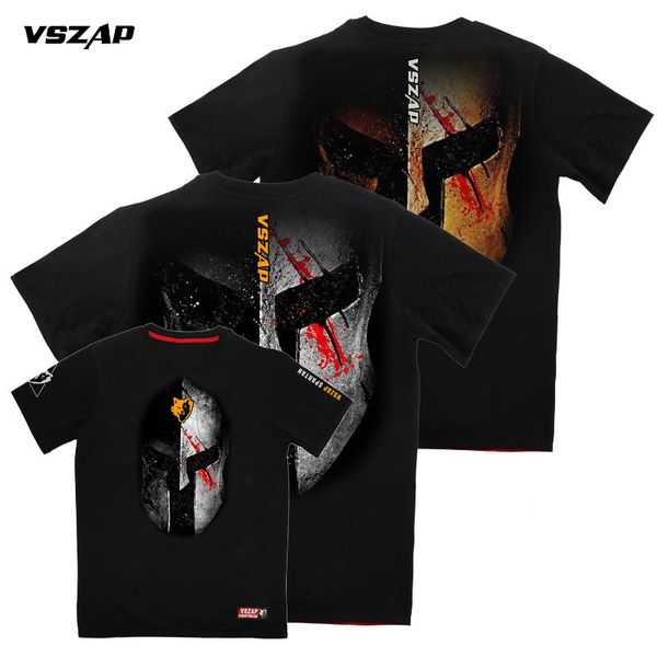 vszap spartan warrior short-sleeved t-shirt gladiator fitness muscle training fight thai boxing sports man, Gray;blue
vszap spartan warrior short-sleeved t-shirt gladiator fitness muscle training fight thai boxing sports man, Gray;blue