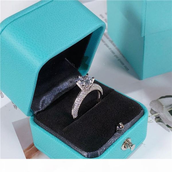 women's 925 sterling silver micro-drilled ring + box, Golden;silver
women's 925 sterling silver micro-drilled ring + box, Golden;silver