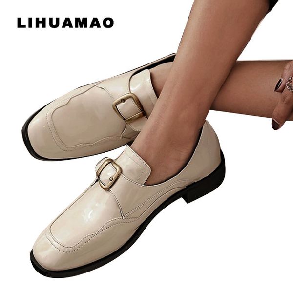 lihuamao classic loafers for women square toe slip on flats shoes casual comfortable party japan style cute shoes, Black
lihuamao classic loafers for women square toe slip on flats shoes casual comfortable party japan style cute shoes, Black