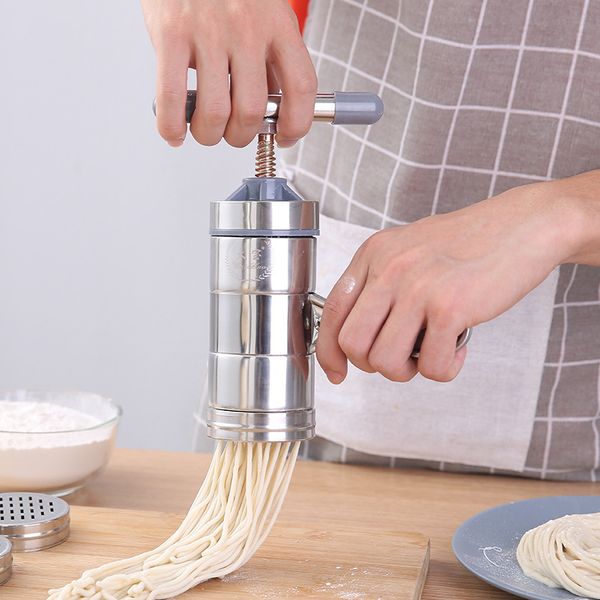 2/5 mould pasta noodle maker machine cutter for fresh spaghetti kitchen pastry noddle making cooking tools kitchenware
2/5 mould pasta noodle maker machine cutter for fresh spaghetti kitchen pastry noddle making cooking tools kitchenware