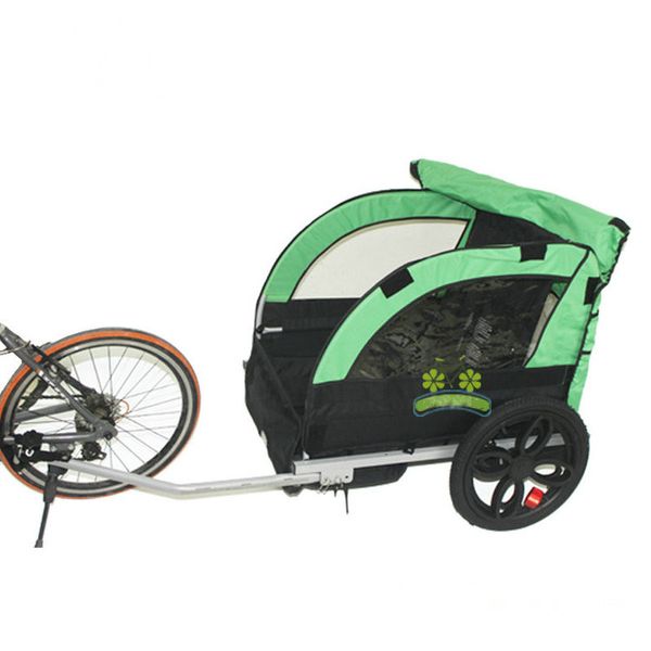 2 kids/child bicycle tow behind trailer, baby stroller bike tricycle of double seat, aluminum alloy frame and air wheel
2 kids/child bicycle tow behind trailer, baby stroller bike tricycle of double seat, aluminum alloy frame and air wheel