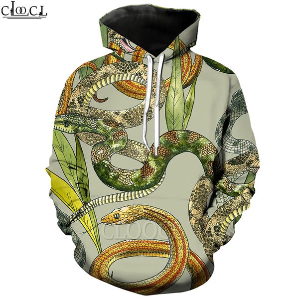 cloocl colorful snake hoodie 3d print funny hooded coat sweatshirt men women autumn clothing long sleeve pullovers, Black
cloocl colorful snake hoodie 3d print funny hooded coat sweatshirt men women autumn clothing long sleeve pullovers, Black
