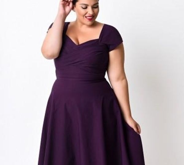plus size fat girl women clothe square neckline short sleeve solid a-line mid-calf casual dress, Black;gray
plus size fat girl women clothe square neckline short sleeve solid a-line mid-calf casual dress, Black;gray