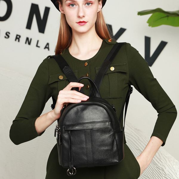 women soft leather backpack ladies black small backpack girls school teen leather 
women soft leather backpack ladies black small backpack girls school teen leather