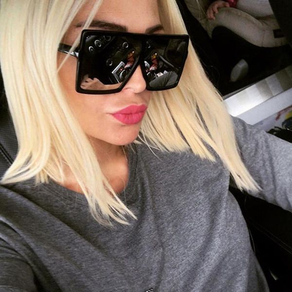 fashion square sunglasses women 1pcs square flat large sunglasses big oversized frame dazzle glasses, White;black
fashion square sunglasses women 1pcs square flat large sunglasses big oversized frame dazzle glasses, White;black