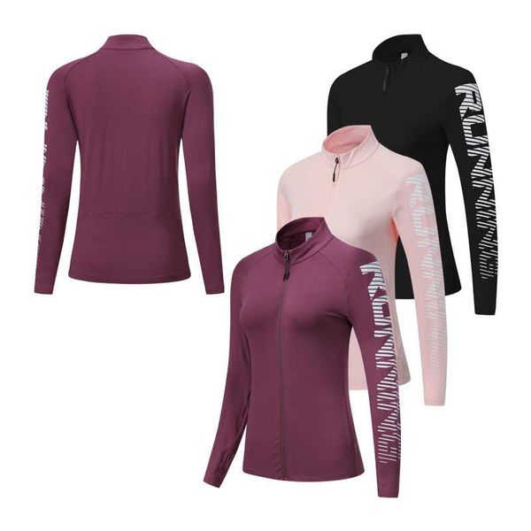 running jackets women zipper slim sports fitness jersey traning workout active wear long sleeve yoga thin shirts, Black;red
running jackets women zipper slim sports fitness jersey traning workout active wear long sleeve yoga thin shirts, Black;red