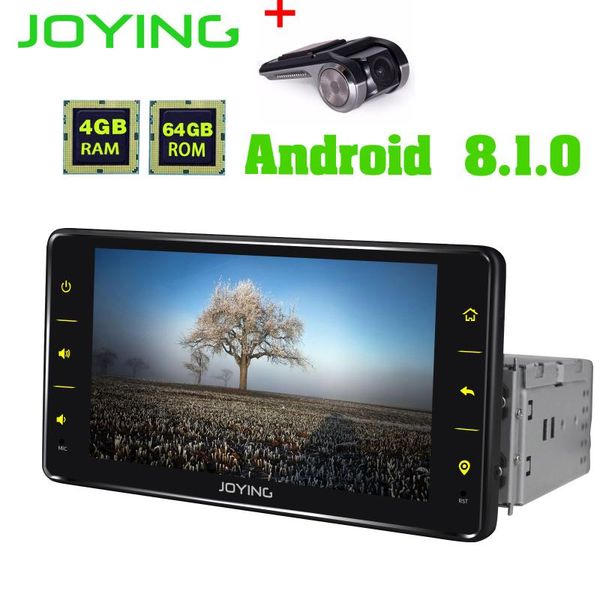 joying 1 din car radio android 8.1 6.2 inch 4gb*64gb head unit support 4g/fast boot/swc/dsp gps tape recoder autoradio with dvr car dvd
joying 1 din car radio android 8.1 6.2 inch 4gb*64gb head unit support 4g/fast boot/swc/dsp gps tape recoder autoradio with dvr car dvd