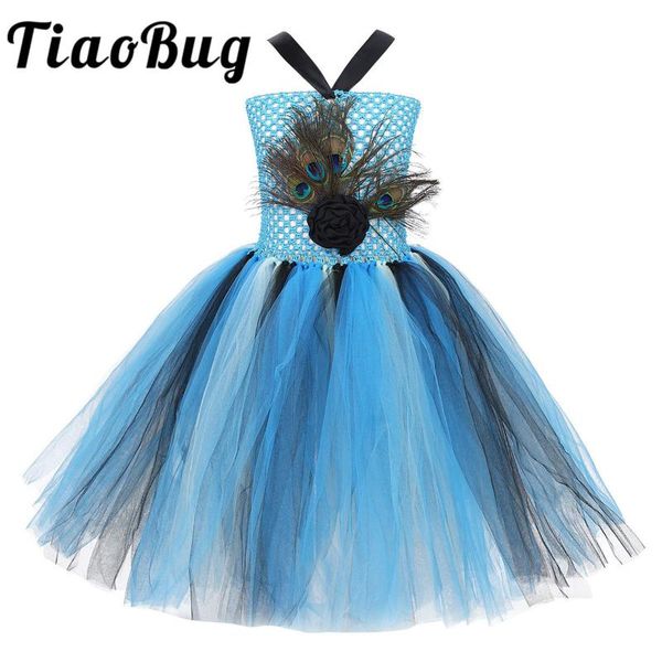 sleeveless girls flower dress peacock feather 3d flower applique mesh tutu dress for halloween carnival cosplay birthday party, Red;yellow
sleeveless girls flower dress peacock feather 3d flower applique mesh tutu dress for halloween carnival cosplay birthday party, Red;yellow