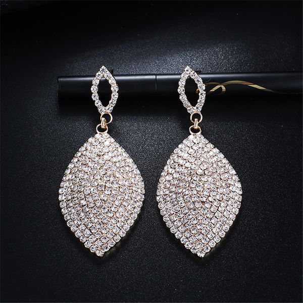 classical large drop earrings bride teardrop shape crystal earrings for women rhinestone dangle wedding earring jewelry, Silver
classical large drop earrings bride teardrop shape crystal earrings for women rhinestone dangle wedding earring jewelry, Silver