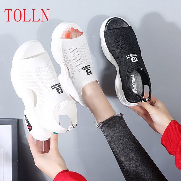 2020 women's sandals women's summer new mesh platform large casual fish mouth muffin roman shoes, Black
2020 women's sandals women's summer new mesh platform large casual fish mouth muffin roman shoes, Black