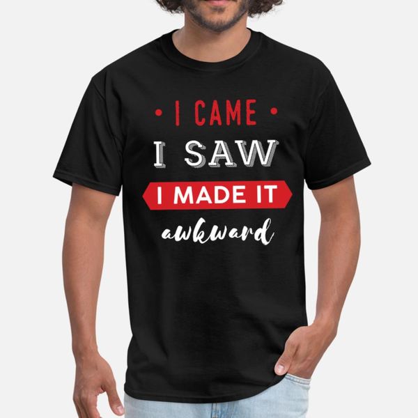 забавно, я пришел, я увидел, что я сделал это awkward тенниска мужчин печать 100% хлопок круглый воротник мужской cute basic summer style no
забавно, я пришел, я увидел, что я сделал это awkward тенниска мужчин печать 100% хлопок круглый воротник мужской cute basic summer style no