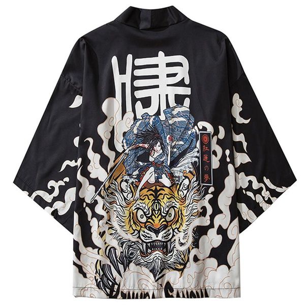 januarysnow japanese kimono jacket tiger samuri harajuku 2020 hip hop men japan style streetwear summer thin clothing loose, Black;white
januarysnow japanese kimono jacket tiger samuri harajuku 2020 hip hop men japan style streetwear summer thin clothing loose, Black;white