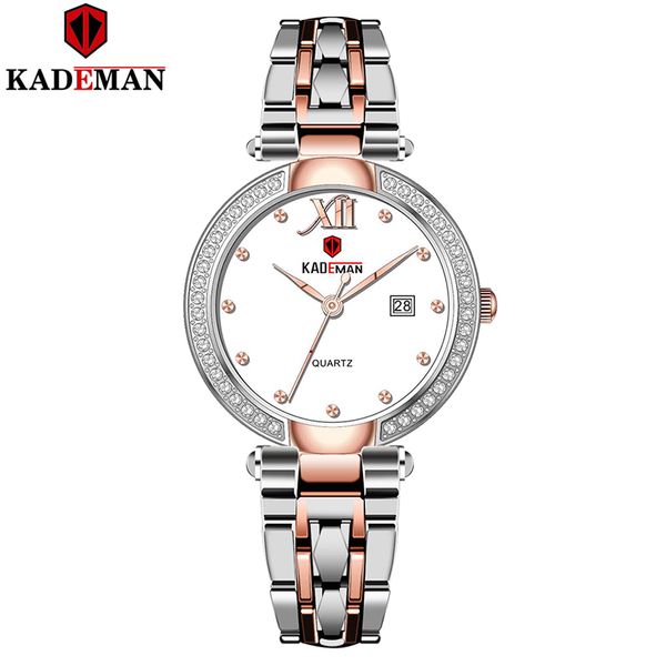 kadema 2020 new gold watch women watches ladies creative steel women's bracelet watches female waterproof clock relogio feminino, Slivery;brown
kadema 2020 new gold watch women watches ladies creative steel women's bracelet watches female waterproof clock relogio feminino, Slivery;brown