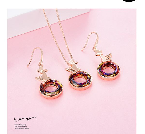 2020 new design jewelry sets,rose gold plated and platinum plating earring and necklace crystal butterfly shape jewerly
2020 new design jewelry sets,rose gold plated and platinum plating earring and necklace crystal butterfly shape jewerly