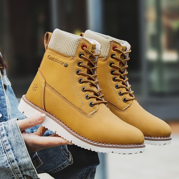 women's boots high-outdoor casual boots winter warm cotton women waterproof non-slip, Black
women's boots high-outdoor casual boots winter warm cotton women waterproof non-slip, Black
