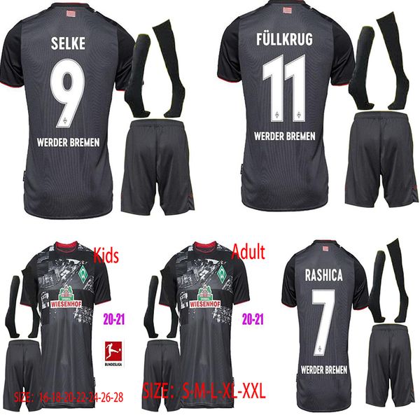 men kids+socks 2021 sv werder bremen third soccer jerseys 20 21 friedl klaassen selke rashica bartels werder bremen home football shirts, Black;yellow
men kids+socks 2021 sv werder bremen third soccer jerseys 20 21 friedl klaassen selke rashica bartels werder bremen home football shirts, Black;yellow