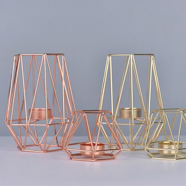 geometry candle holder nordic style rose gold wedding gift romantic table ornament modern home bar decoration
geometry candle holder nordic style rose gold wedding gift romantic table ornament modern home bar decoration
