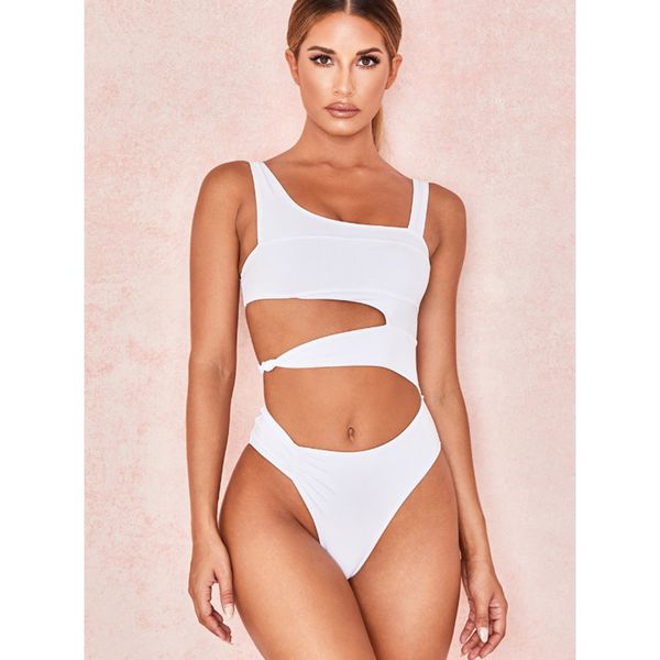 2020 new solid bandage one piece swimsuit women cut out monokini white yellow blue swimwear hollow out bathing suit b329
2020 new solid bandage one piece swimsuit women cut out monokini white yellow blue swimwear hollow out bathing suit b329