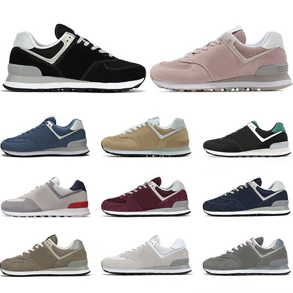 new 574 running shoes mens womens sneakers vintage pink classic grey navy bule black beige trainers sports runners size 36-45, White;red
new 574 running shoes mens womens sneakers vintage pink classic grey navy bule black beige trainers sports runners size 36-45, White;red