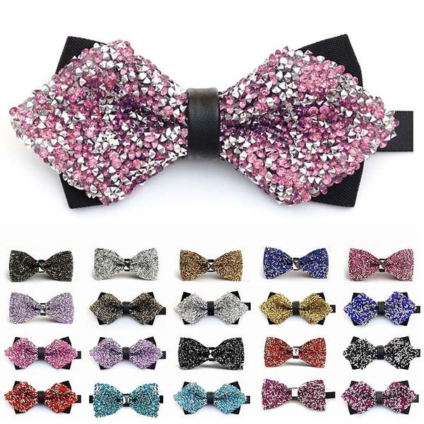 bow ties luxury diamond tie for men bowtie butterfly knot rhinestone collar crystal chaton super cool wedding, Black;gray
bow ties luxury diamond tie for men bowtie butterfly knot rhinestone collar crystal chaton super cool wedding, Black;gray