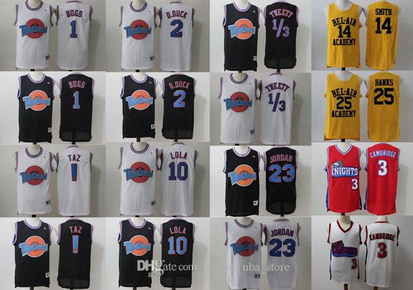 tune squad space jam movie jersey 1 bugs bunny 2 daffy duck 1 3 tweety bird 10 lola bunny basketball jerseys, Black;red
tune squad space jam movie jersey 1 bugs bunny 2 daffy duck 1 3 tweety bird 10 lola bunny basketball jerseys, Black;red