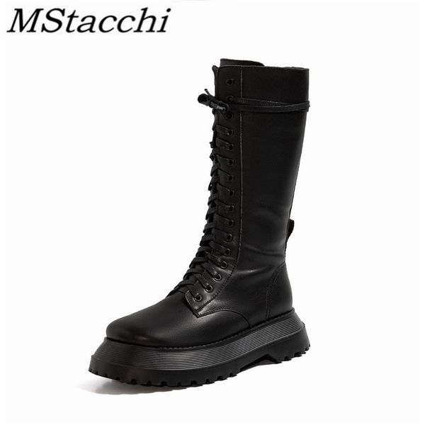 mstacchi woman thick bottom cross-tied les bottes basses punk lady sewing round toe zipper combat flat with solid half boots, Black
mstacchi woman thick bottom cross-tied les bottes basses punk lady sewing round toe zipper combat flat with solid half boots, Black