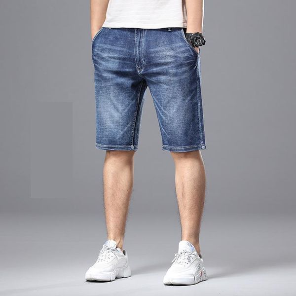 2020 new arrival fashion super large jeans summer thin straight elastic knee length casual mens short plus size 36384042444648, Blue
2020 new arrival fashion super large jeans summer thin straight elastic knee length casual mens short plus size 36384042444648, Blue