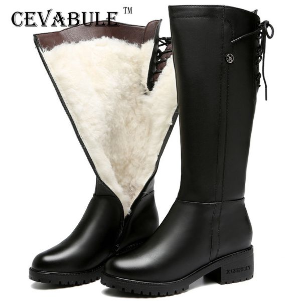 boots cevablue winter full-leather high-heeled women's thick-heeled suede leather fur one woman zlt-db-878, Black
boots cevablue winter full-leather high-heeled women's thick-heeled suede leather fur one woman zlt-db-878, Black