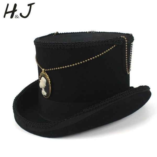 15cm black fedora hat wool women men steampunk hat with hand work magic cosplay party cylinder caps dropshipping, Blue;gray
15cm black fedora hat wool women men steampunk hat with hand work magic cosplay party cylinder caps dropshipping, Blue;gray