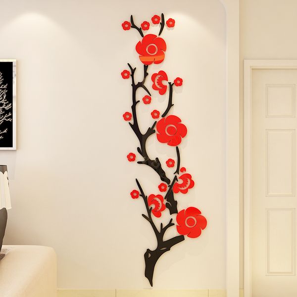3d acrylic flower wall stickers home decor stickers living room dinning room wall decor chinese style wallpaper plum blossom
3d acrylic flower wall stickers home decor stickers living room dinning room wall decor chinese style wallpaper plum blossom