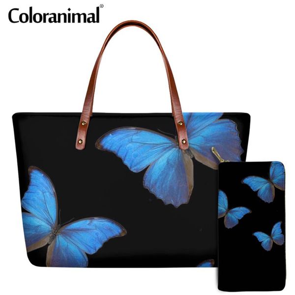 coloranimal 2pcs/set women large handbags&purses brand pretty butterfly pattern ladies crossbody bags female tote shoulder bags
coloranimal 2pcs/set women large handbags&purses brand pretty butterfly pattern ladies crossbody bags female tote shoulder bags