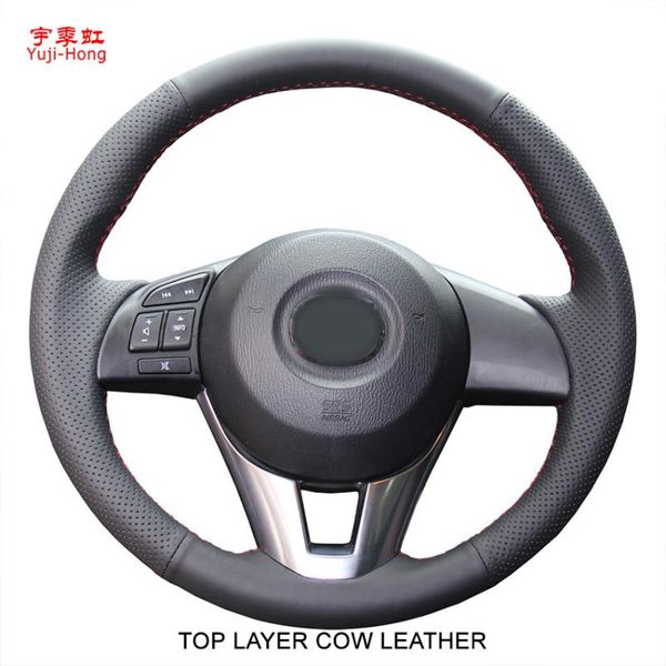 yuji-hong layer genuine cow leather car steering wheel covers case for cx-4 cx-5 3 axela atenza hand-stitched
yuji-hong layer genuine cow leather car steering wheel covers case for cx-4 cx-5 3 axela atenza hand-stitched
