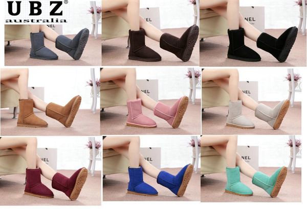 2020 classic style ubz brand snow boots women waterproof australia winter worm shoes rubber sole 100% genuine cow leather, Black
2020 classic style ubz brand snow boots women waterproof australia winter worm shoes rubber sole 100% genuine cow leather, Black