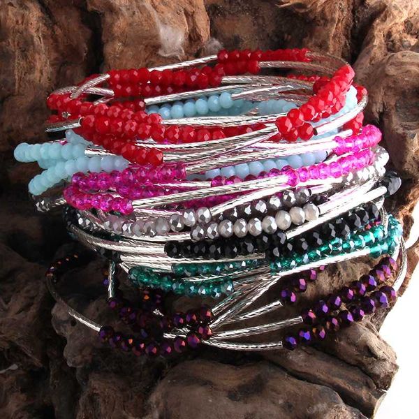 md fashion designer beaded bracelet glass crystal bracelets & bangles set for fashion jewelry, Black
md fashion designer beaded bracelet glass crystal bracelets & bangles set for fashion jewelry, Black