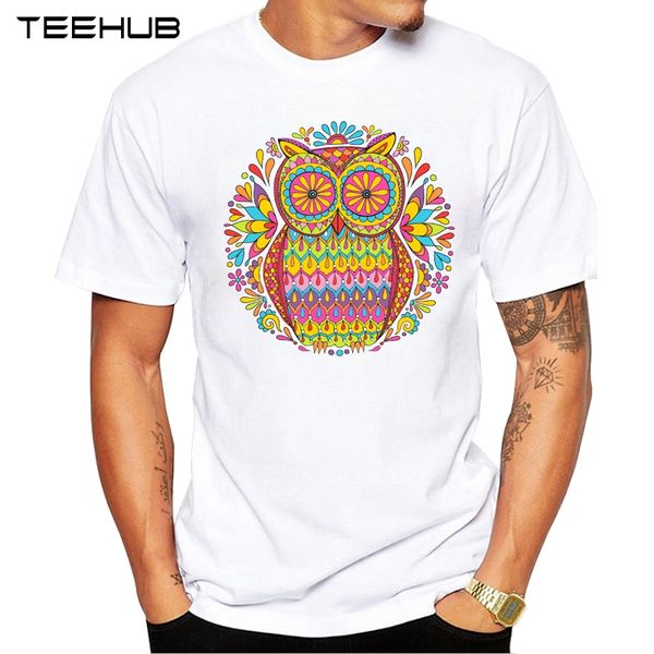 2019 teehub men's fashion hippie owl printed short sleeve t-shirt novelty o-neck design cool desgin tee
2019 teehub men's fashion hippie owl printed short sleeve t-shirt novelty o-neck design cool desgin tee