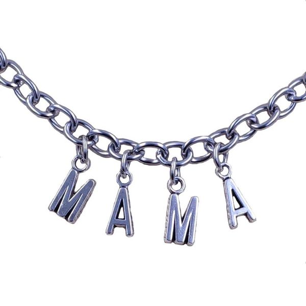 mama chain necklace stainless steel word letter diy family handmade men birthday male gift cute punk bd033-042, Silver
mama chain necklace stainless steel word letter diy family handmade men birthday male gift cute punk bd033-042, Silver