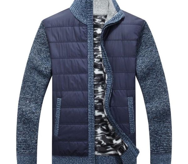 men's winter sweatercoat fleece cashmere liner wool sweater jackets men autumn zipper knitted thick coat warm casual knitwear, White;black
men's winter sweatercoat fleece cashmere liner wool sweater jackets men autumn zipper knitted thick coat warm casual knitwear, White;black