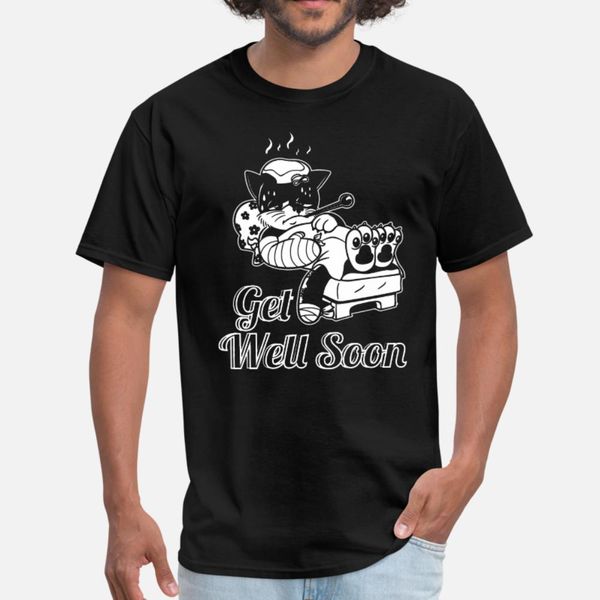 get well soon cat hospital gift t shirt men designer cotton o neck letter sunlight new fashion spring normal shirt
get well soon cat hospital gift t shirt men designer cotton o neck letter sunlight new fashion spring normal shirt