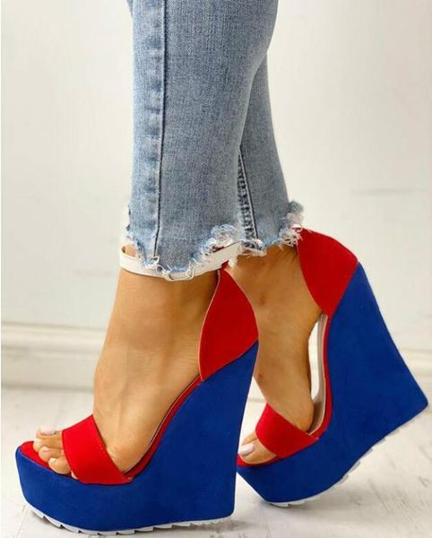 2020 new women wedges sandals summer mixed colors platform sandals women casual shoes high heel sandalias mujer, Black
2020 new women wedges sandals summer mixed colors platform sandals women casual shoes high heel sandalias mujer, Black